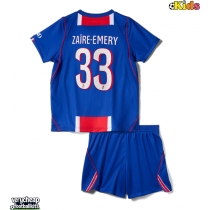 Paris Saint-Germain Warren Zaire-Emery #33 Replica Home Minikit 2026-27 Short Sleeve (+ pants)